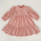 Sofia™ – Vestido Princesa Infantil com Bordado Floral