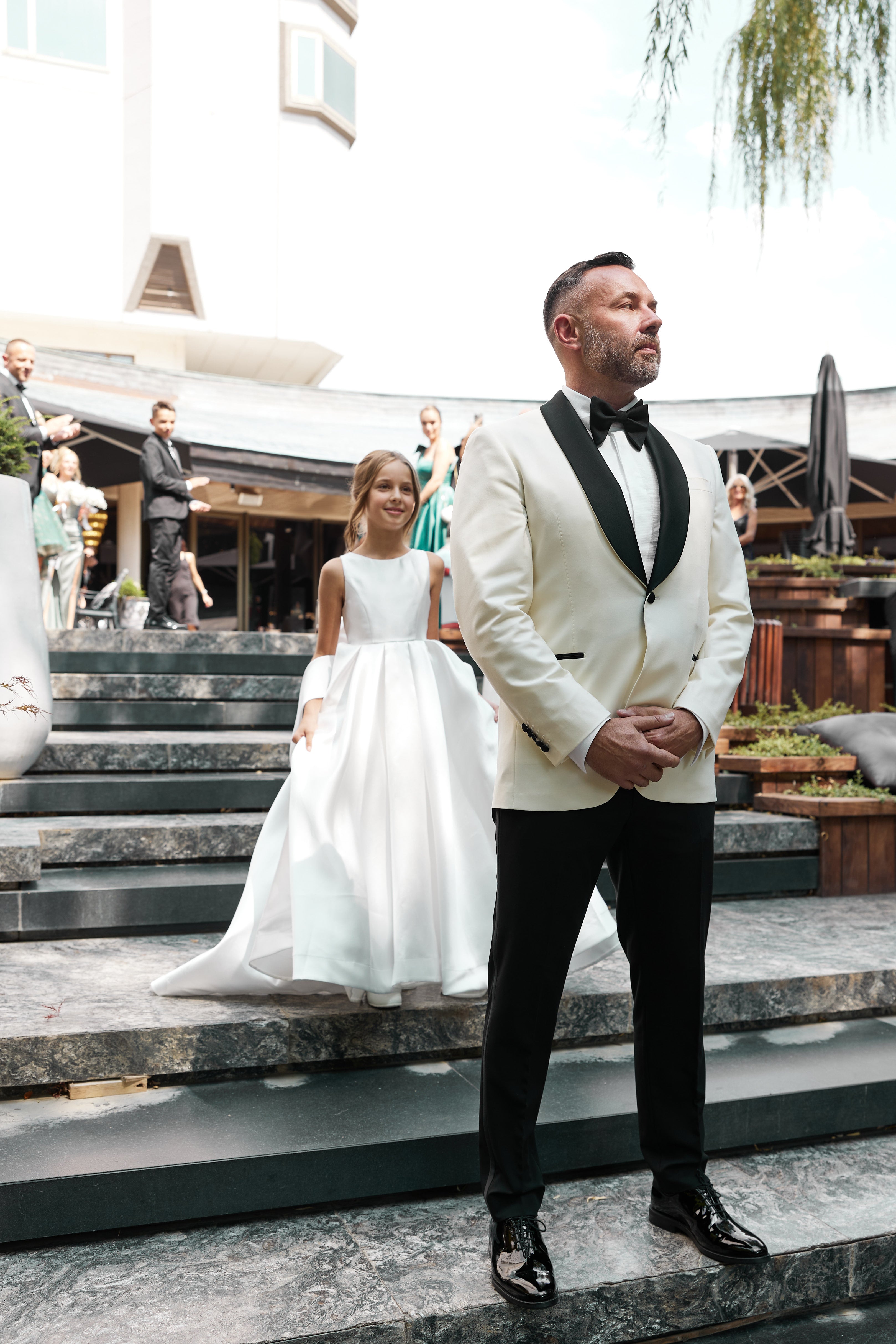 Vestido Sophia Mikado para Daminha de Honra — Exclusivo
