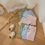 Conjunto Linho — Camiseta + Shorts