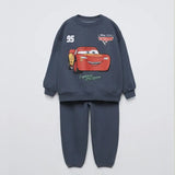 Conjunto Infantil Lightning McQueen — Moletom + Calça de Moletom