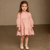 Sofia™ – Vestido Princesa Infantil com Bordado Floral